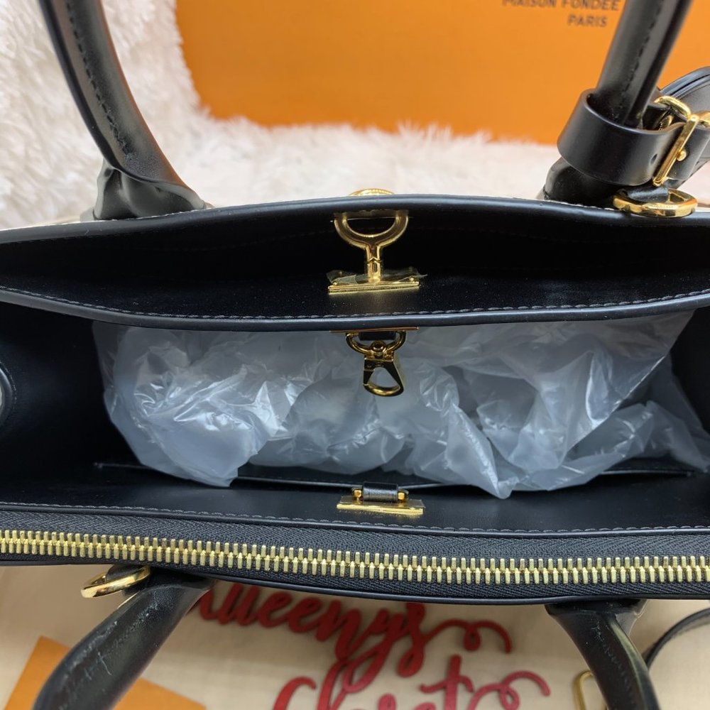 āSOLDāLOUIS VUITTON Damier Tressage Steamer MM bag - Picture 9 of 14